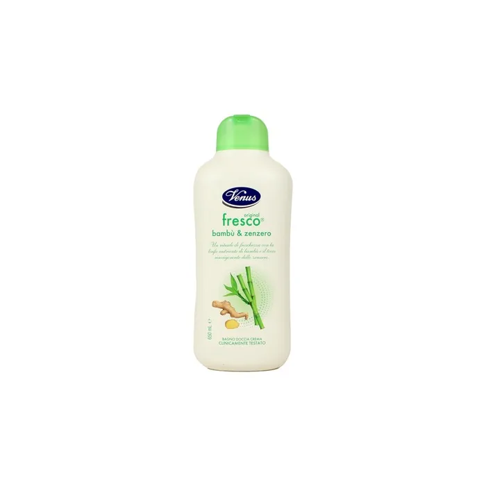 Venus Bath Shower Cream Fresh Bamboo & Ginger 650 Milliliters