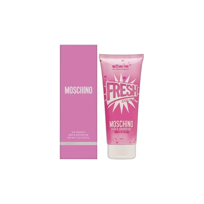 Moschino Pink Fresh Couture Bath & Shower Gel 200ml