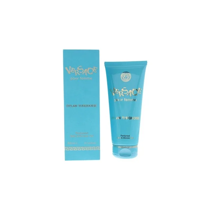 Versace Pour Femme Dylan Turquoise Perfumed Bath Shower Gel 200ml