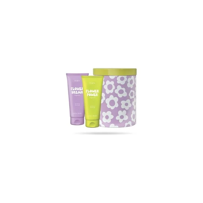 Pupa Happy Box Kit Flower Dream Flower Power Shower Gel 200ml + 200ml