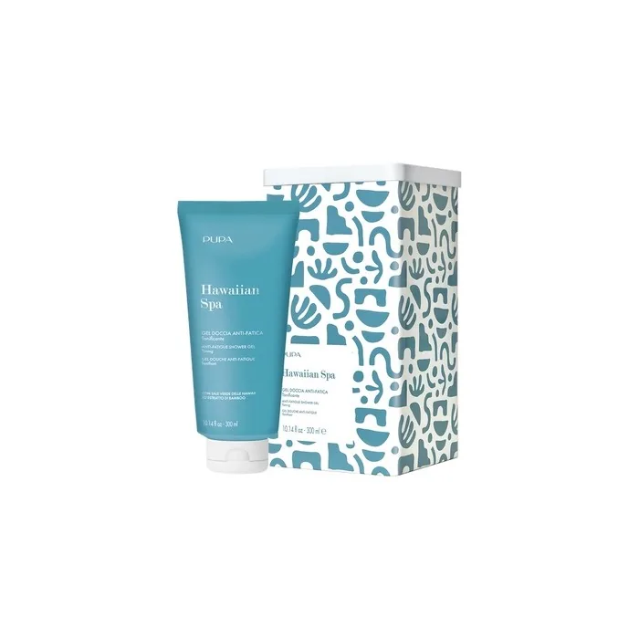 Pupa Milano Antifatigue Shower Gel In A Hawaiian Spa Box 300 Ml