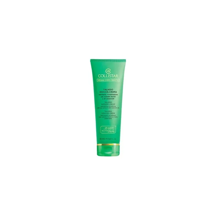 Collistar Talasso Shower Cream 250ml Nourishing And Revitalizing Shower Cream With Marine Extracts And Essential Oils