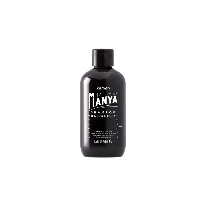Kemon Hair Manya 3 in 1 Shower Gel for Body, Hair and Beard Care 250ml