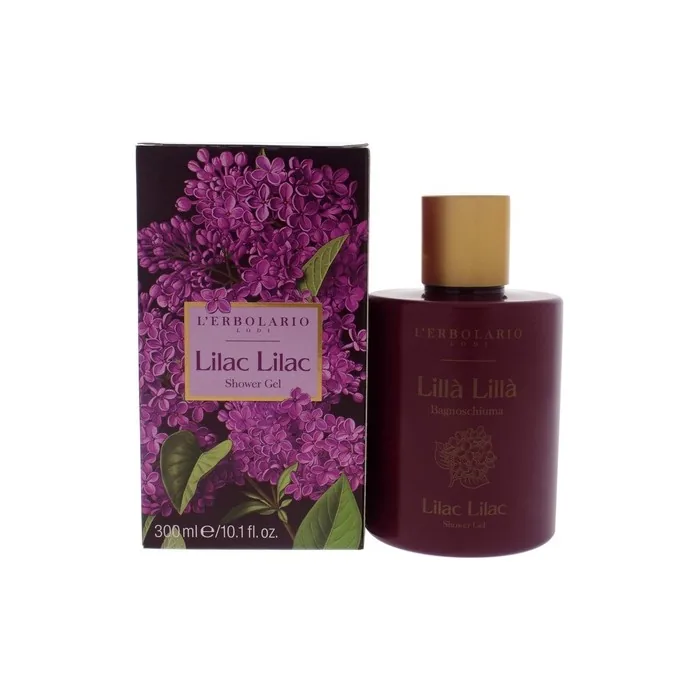 LErbolario Lilac Shower Gel for Women 10.1 oz