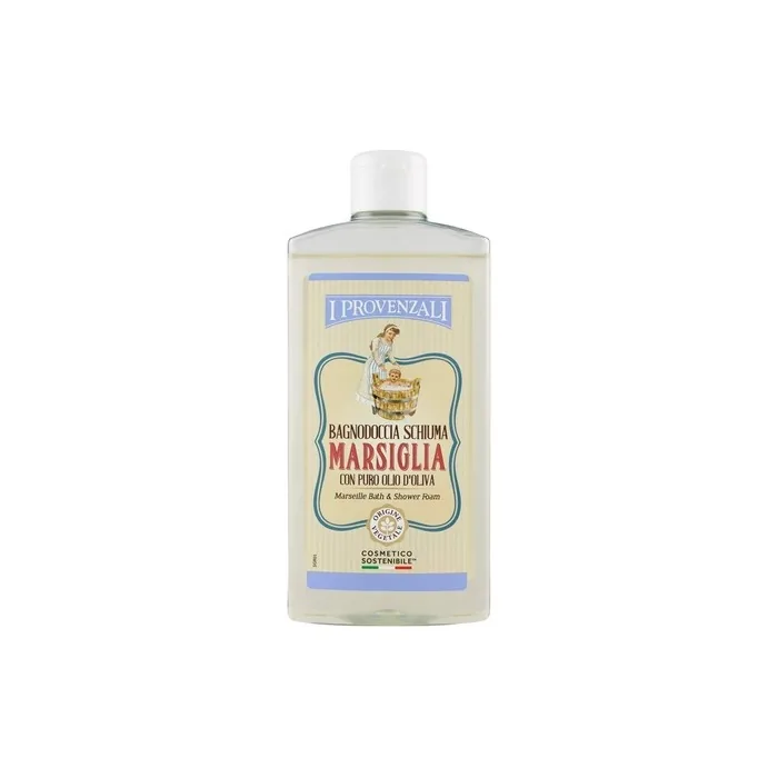 Ich Provenzali Marseille Shower Gel with Pure Olive Oil 13.5 Liquid Ounce 400ml Bottle
