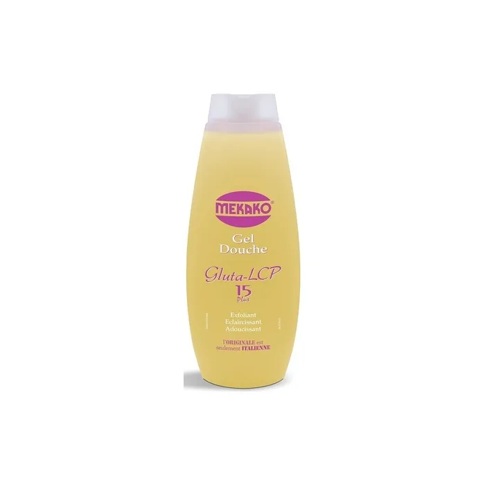 Mekako Gluta Lcp Exfoliating Lightening Softening Shower Gel 420ml