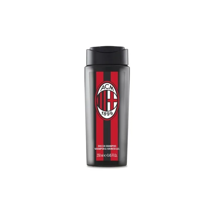 Naturaverde Football Team Milan Shower Gel and Shampoo Energizing Soap for Body and Hair 250ml