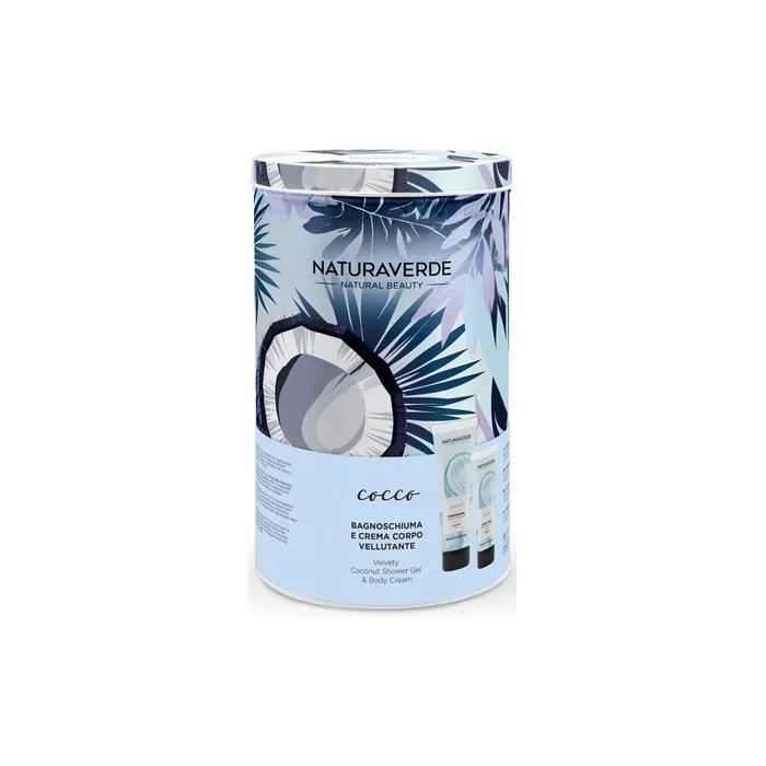 Naturaverde Coconut Shower Gel 200 Ml Body Milk 100 Ml