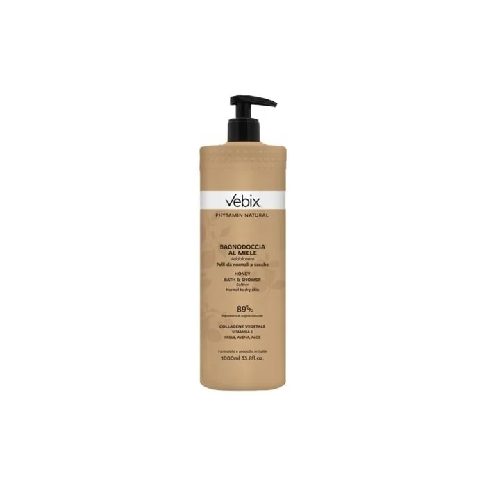 Vebix Phytamn Natural Honey Shower Gel 1000ml