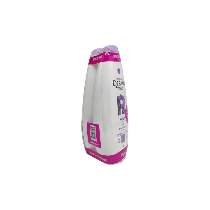 Dermomed Shower Gel 650 Ml X 2 Relax Iris A Soothing Shower Experience