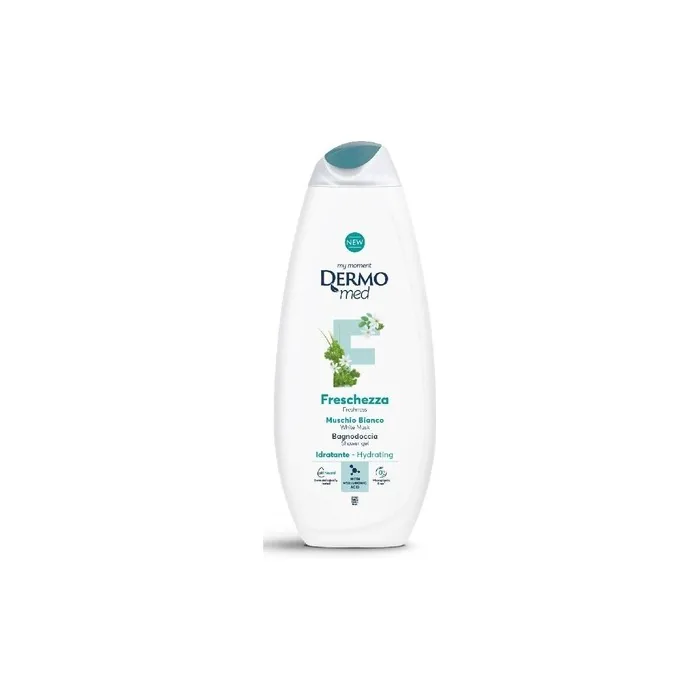 Dermomed Bagno 450 Ml Muschio Bianco Freschezza Body Wash