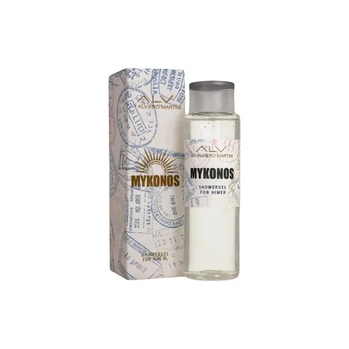 Alviero Martini Mykonos Unisex Bath Gel 400ml with Box
