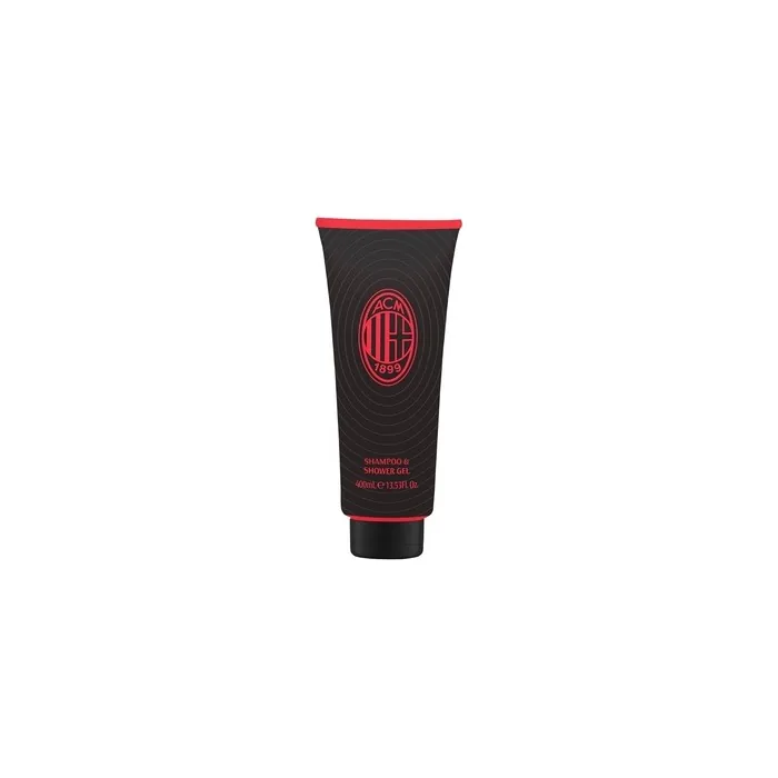Milan Shampoo & Shower Gel for Men Woody and Spicy Scent Elegant Packaging by Rossonero Made in Italy 400ml