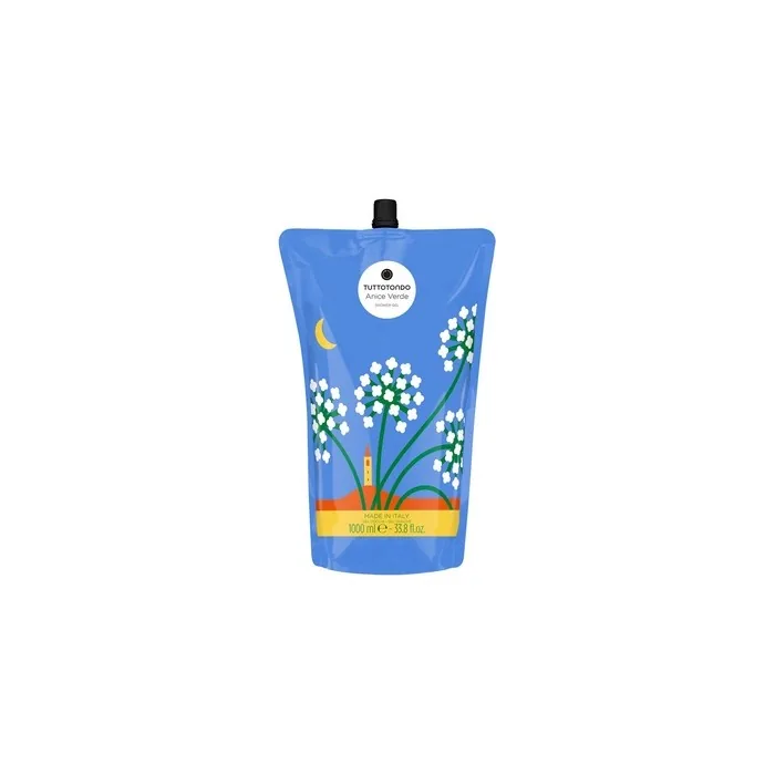 Tuttotondo Anice Verde Shower Gel Refill 1000 Ml