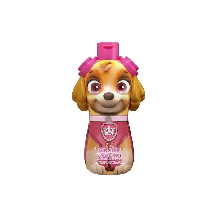 Paw Patrol Sky 2-In-1 Vegan Shower Gel & Shampoo for Kids and Adults 90% Natural