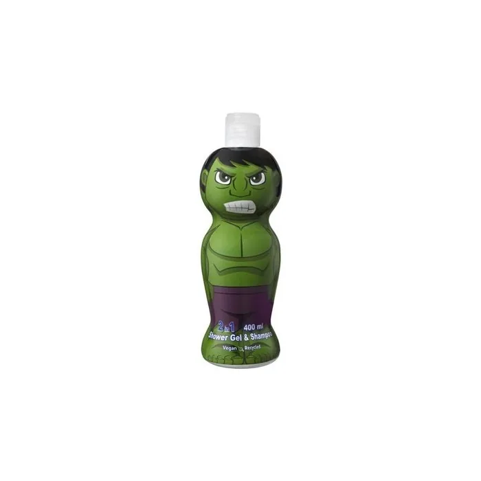 AIR-VAL Avengers Hulk Women's Shower Gel 400ml Sunglasses Gold Glossy One Size