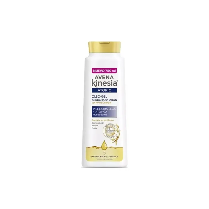 Avena Kinesia Avena Atopic Oleo Soap Free Shower Gel 750ml