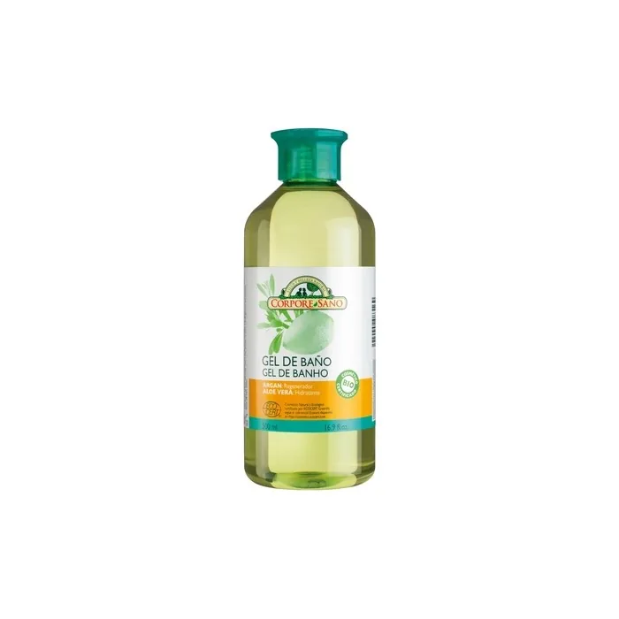 Corpore Sano Moisturizing Bath Gel With Argan And Aloe Vera 500ml Eco