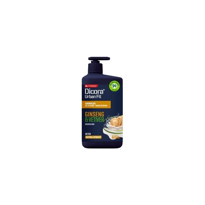 Disiclin Dicora Shower Gel Vetiver And Ginseng 825 Ml