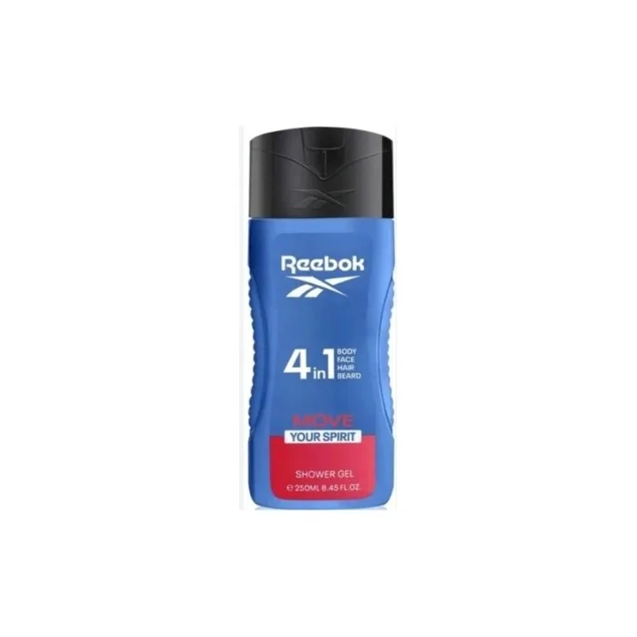 Reebok 4in1 Shower Gel Move Your Spirit 400ml Body Care Hair Men