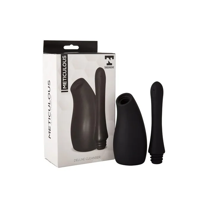 Meticulous Anal Shower Deluxe Silicone Black