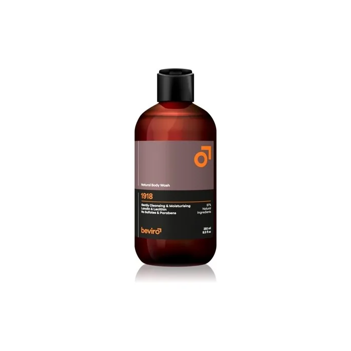 Beviro Natural Body Wash 1918 For Men 250 Ml
