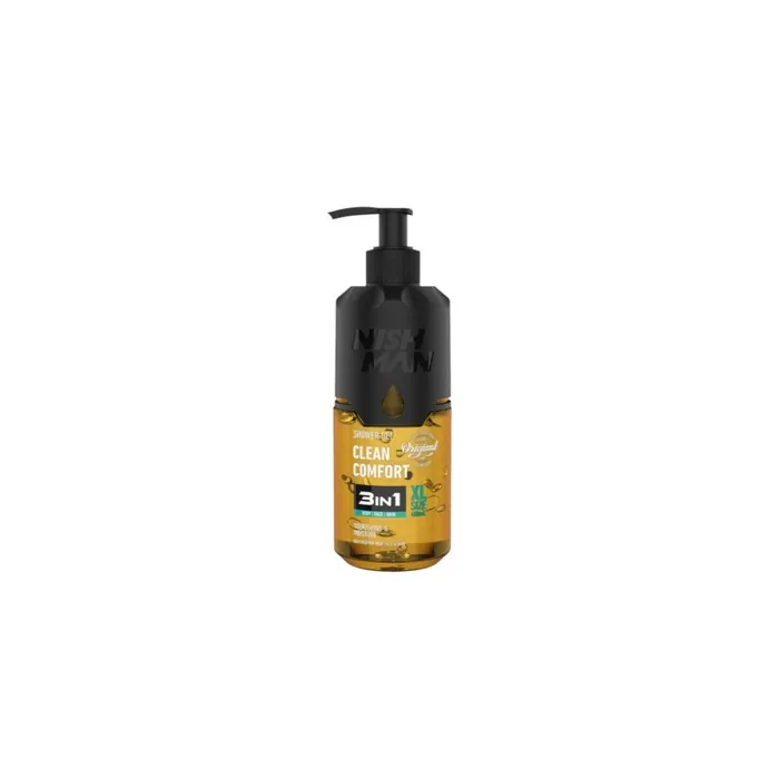 Nishman Clean Comfort 3in1 Shower Gel 480 Ml