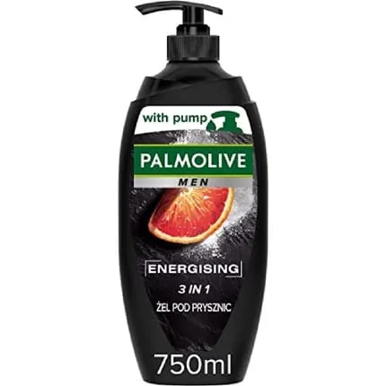 Palmolive Men Energising 3in1 Shower Gel for Men 750ml