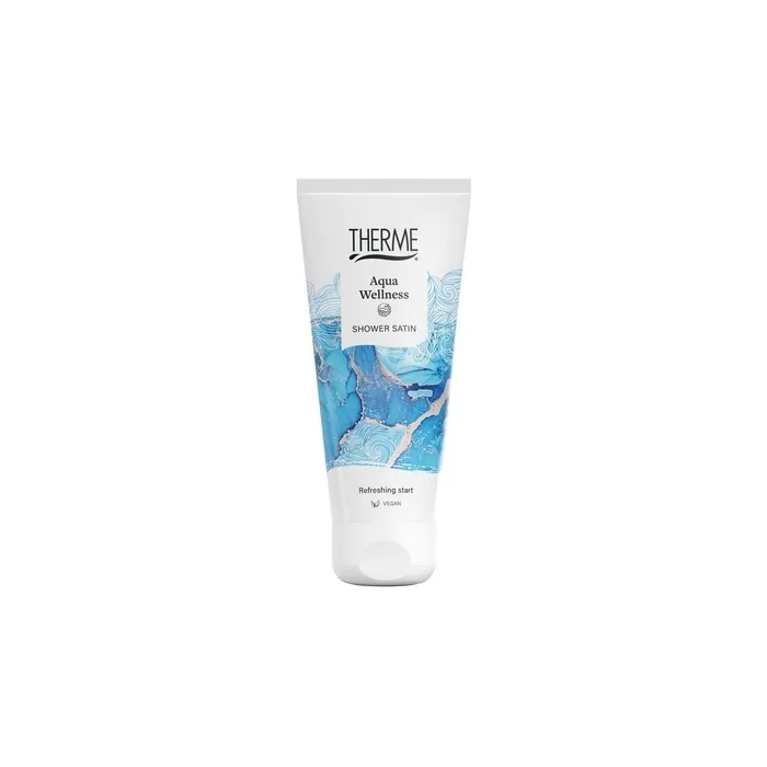 Therme Shower Gel Satin Aqua Wellness Refreshing Body Wash