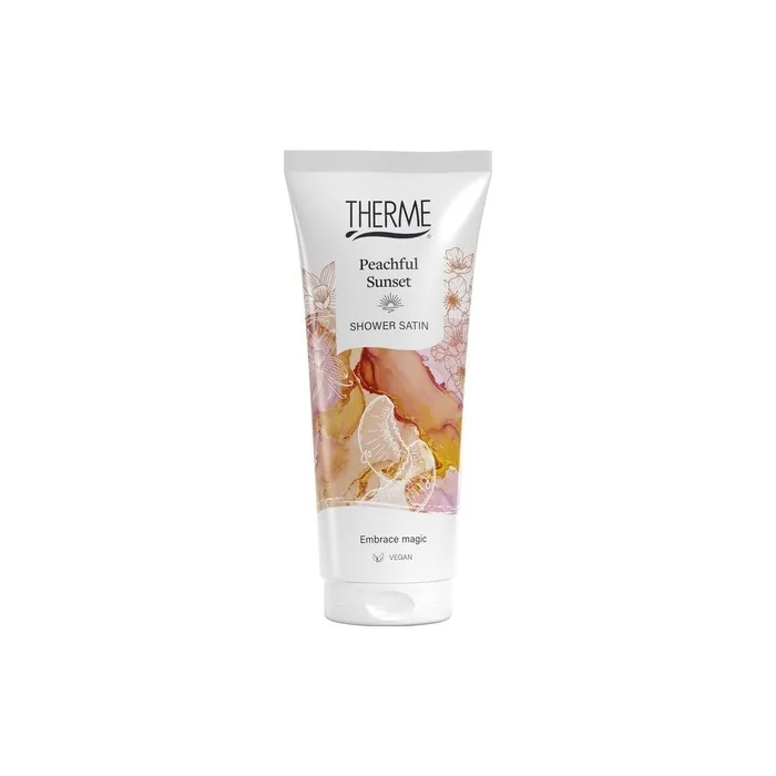 Therme Shower Gel Satin Peachful Sunset A Soothing Shower Gel For A Refreshing Experience