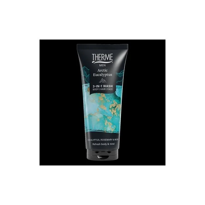 Therme Therme Men 3in1 Wash Arctic Eucalyptus A Refreshing Body Wash For Men
