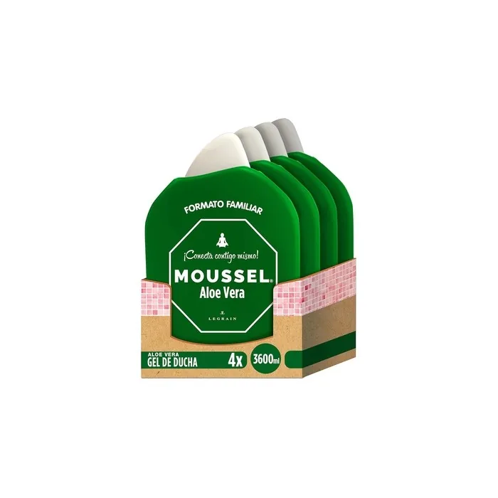 Moussel Cleansing Shower Gel With Aloe Vera Family Size 900ml