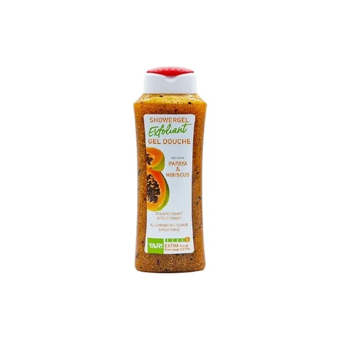 Yari Papaya & Hibiscus Exfoliating Shower Gel 500ml