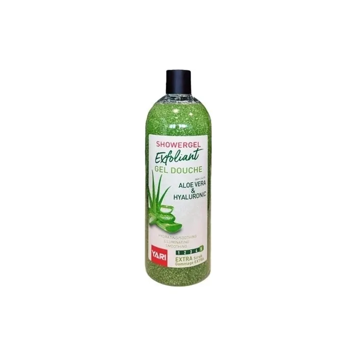 Yari Exfoliant Shower Gel Bath Foam Exfoliating Skin Scrub 1000ml