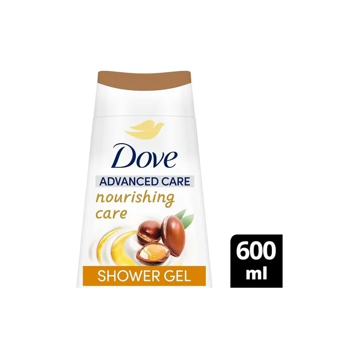 Dove Advanced Care Shower Gel with Nourishing Argan Oil 600ml