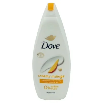 Dove Creamy Indulge Shower Gel 720ml - Nourishing and Moisturizing