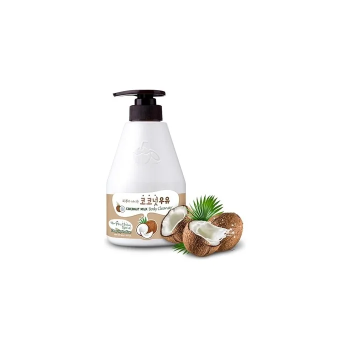 Welcos Kwailnara Coconut Milk Body Wash with Coconut Extract
