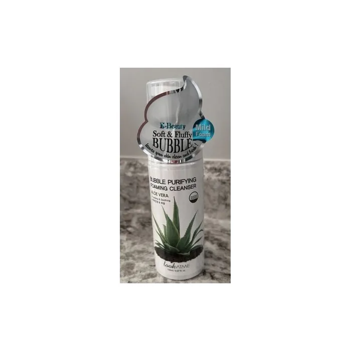 K-Beauty Soft & Fluffy Cleansing Foaming Body Wash with Aloe Vera