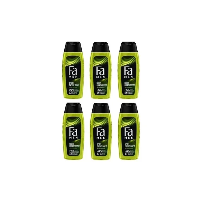 Fa Men 3-in-1 Body, Hair & Face Shower Gel Sport Energy Boost 250ml