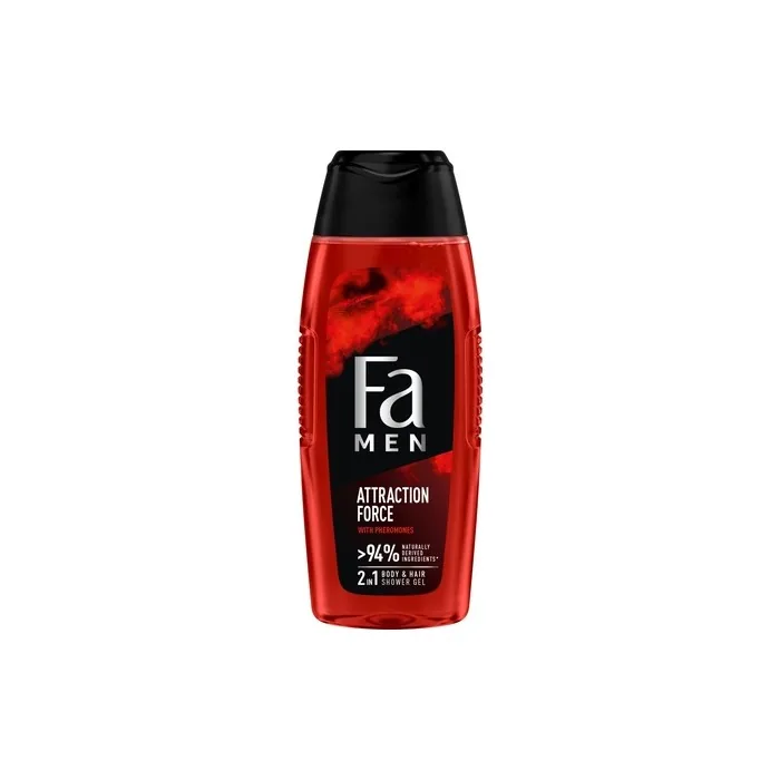 FA Men Attraction Force Shower Gel 2-in-1 with Pheromones 400ml