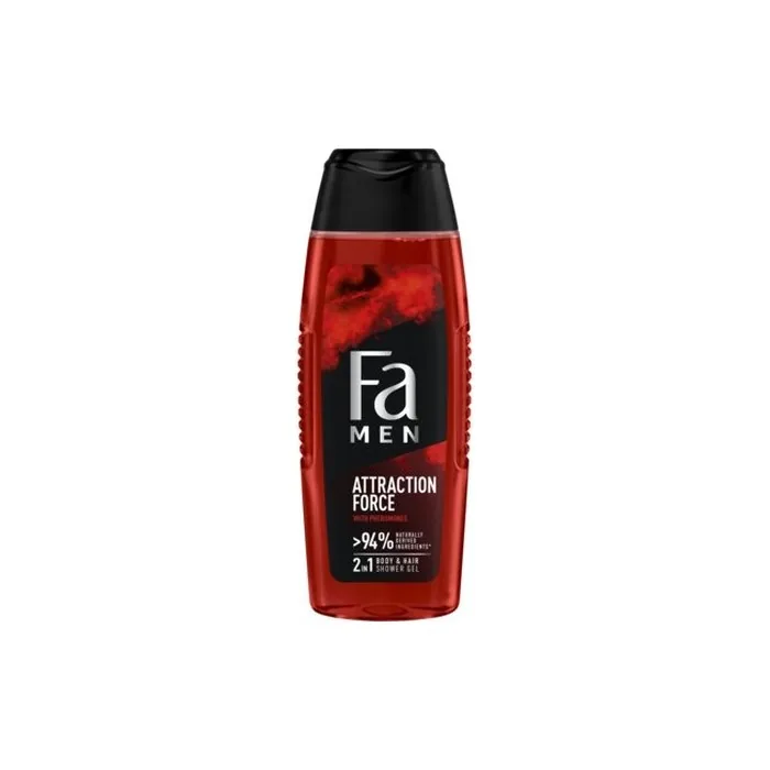Fa Fa Men 2-In-1 Shower Gel Attraction Force With Pheromones And Seductive Fragrance - 250 Ml
