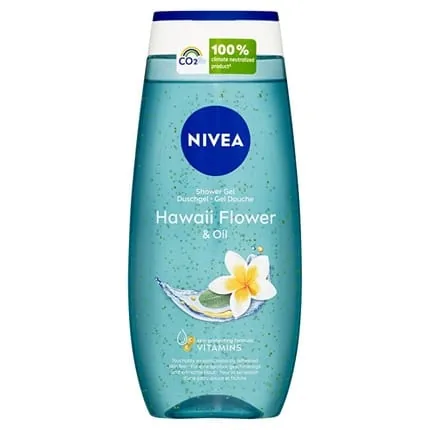 Nivea Hawaiian Flower Shower Gel & Oil 250 Ml