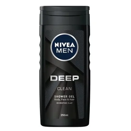 Nivea Men Shower Gel Deep Clean 250ml