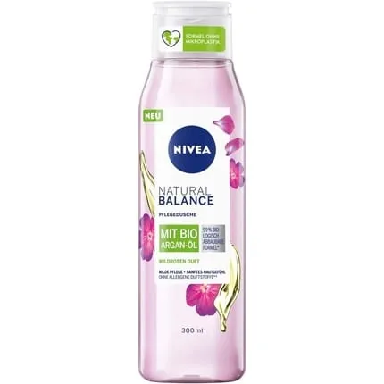 Nivea Naturally Good Wild Rose Fragrance and Organic Argan Oil 300ml