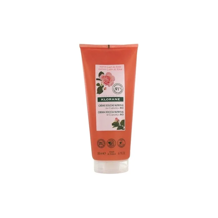 Klorane Rose Milk Body Cream Nutritive Shower Cream