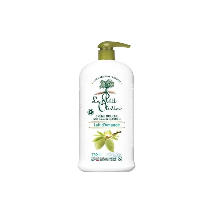 Creme Douche Lait Amande 750ml