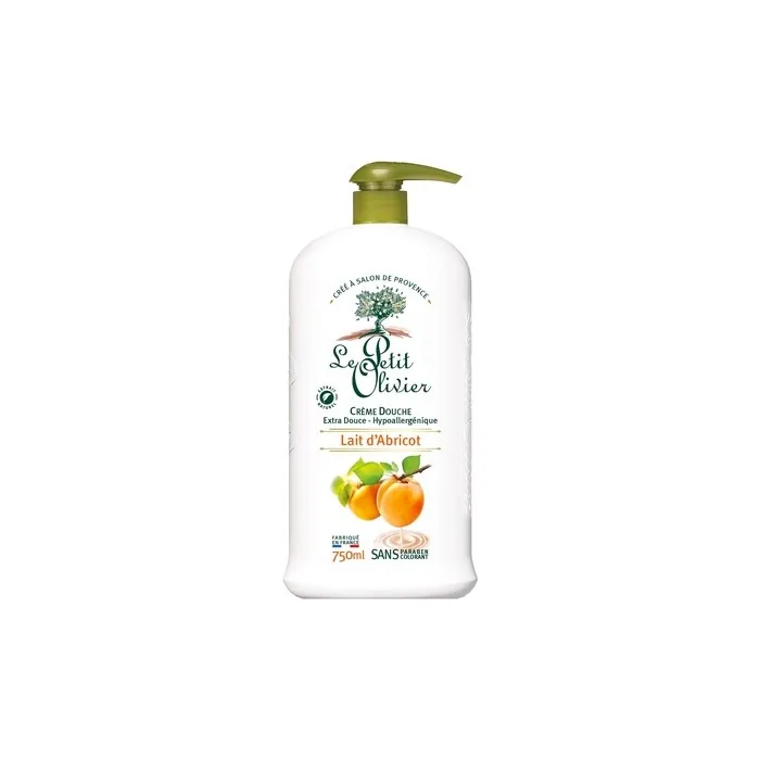 Le Petit Olivier Extra Douce Apricot Milk Shower Cream 750ml