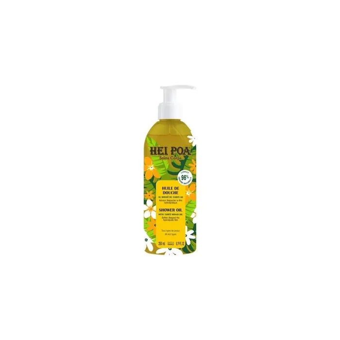 Hei Poa Shower Oil with Monoi from Tahiti 250ml