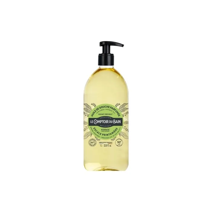 Le Comptoir Du Bain Scented Shower Oil Escale Spring 1L