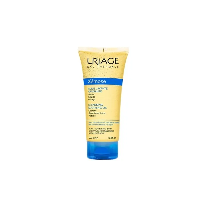 Uriage Xemose Cleansing Soothing Oil For Very Dry Skin - 200ml
